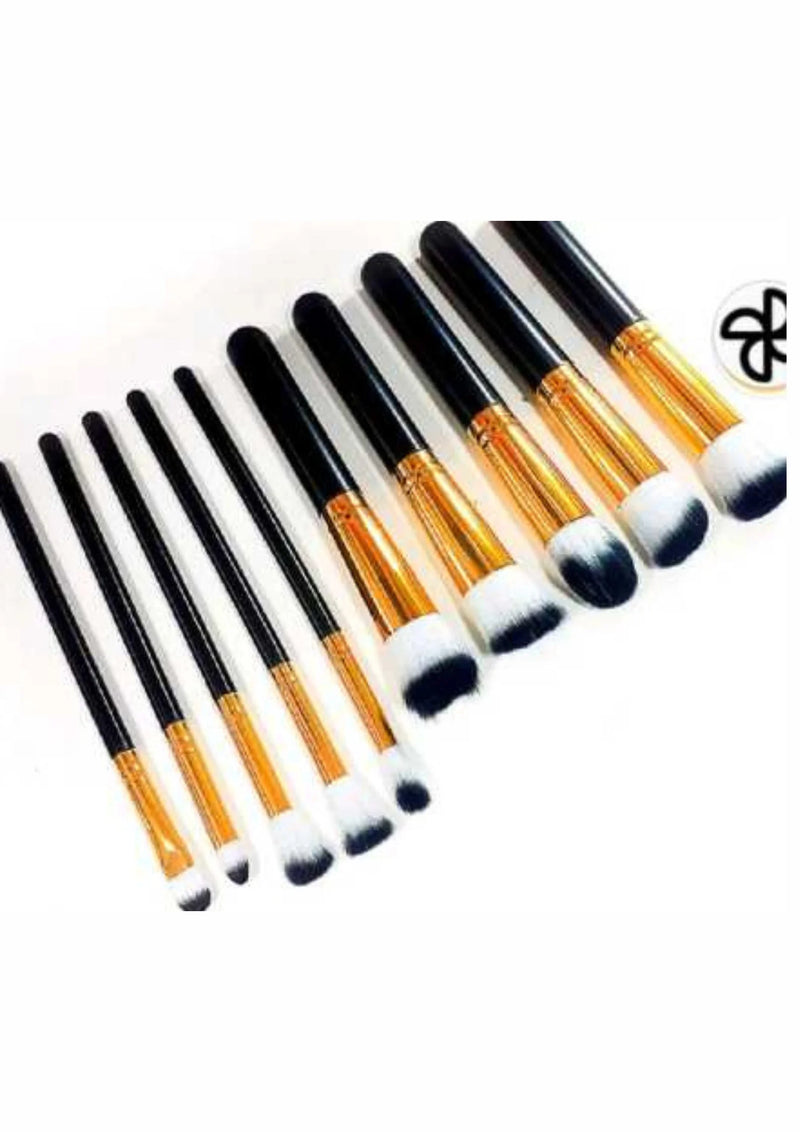 10 Kit Professional Kabuki contour makeup/smoke brushes ready to deliver